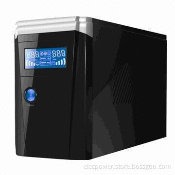 1,000VA 3 Phase Pure Sine Wave UPS in Metal Case with LED/LCD Display and Lead-acid Battery Inside